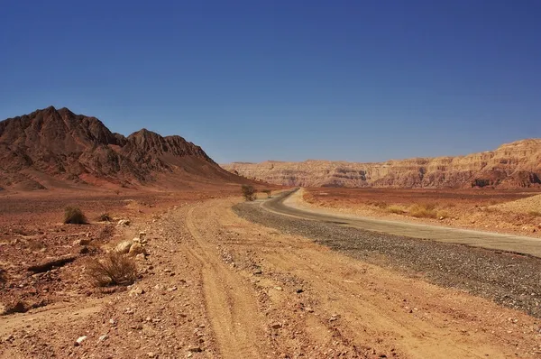 Strada del deserto — Foto Stock