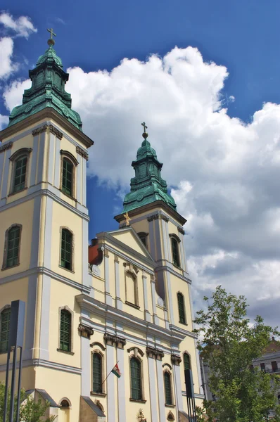 St anna kostel v Budapešti — Stock fotografie