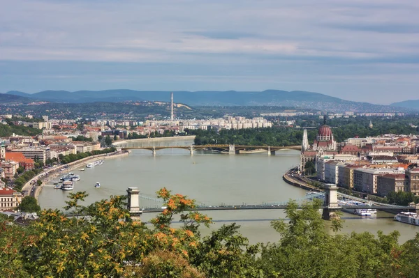 布达佩斯城市景观 — 图库照片