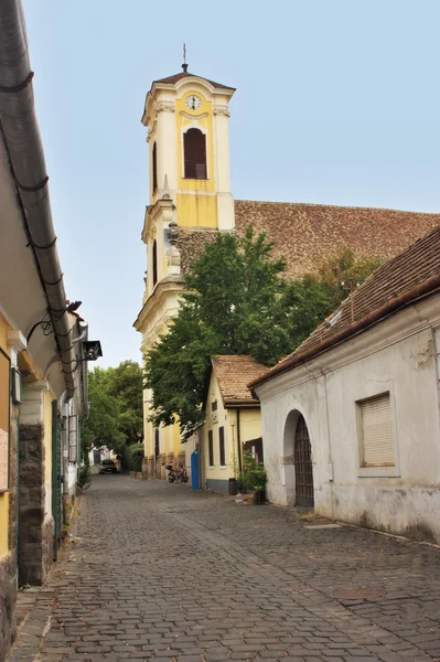 Typical European Alley in Szentendre Hungary — Stock Photo, Image