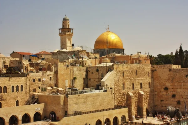 Die westliche Mauer, Tempelberg, jerusalem — Stockfoto