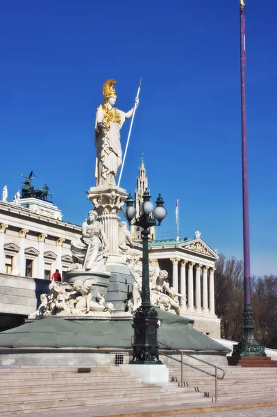 维也纳奥地利议会大楼 — 图库照片