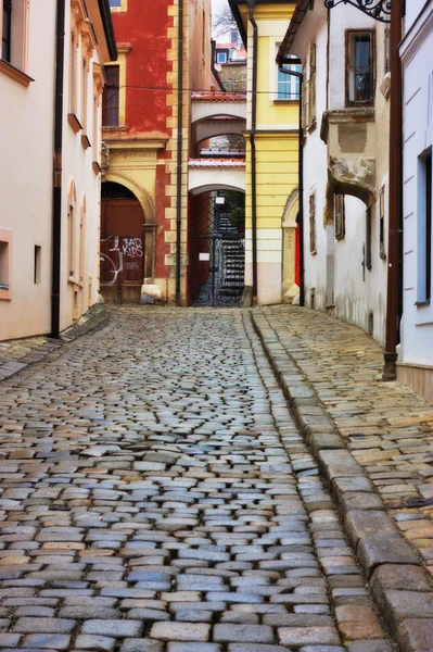 Alte gasse in wien, Österreich — Stockfoto