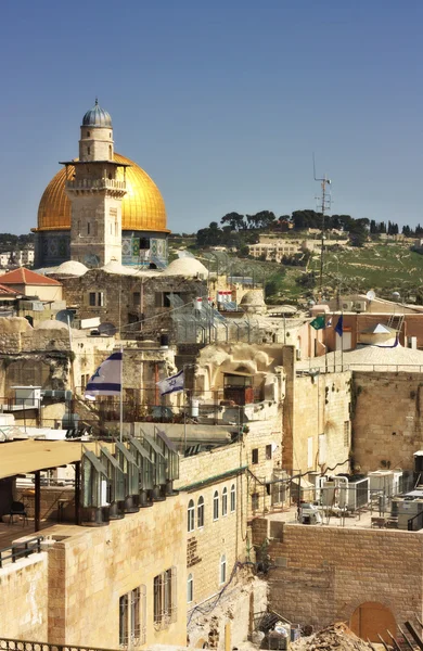 O Muro Ocidental, Monte do Templo, Jerusalém — Fotografia de Stock