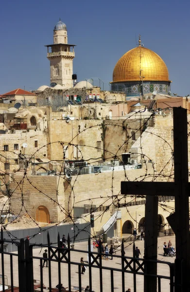 Die westliche Mauer, Tempelberg, jerusalem — Stockfoto