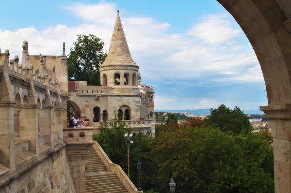 Bastión del pescador, Budapest Hungría — Foto de Stock