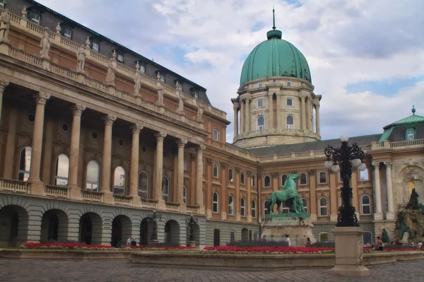 Buda castle — Stockfoto