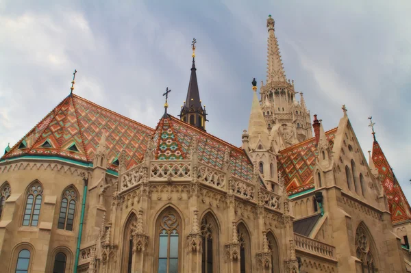 Iglesia de San Matías en Budapest, Hungría — Foto de Stock