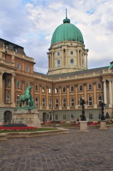 Buda castle — Stockfoto