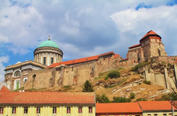 Veduta di una Basilica di Esztergom, Ungheria — Foto Stock