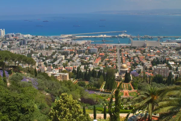 Bahai tuinen in haifa israel — Stockfoto