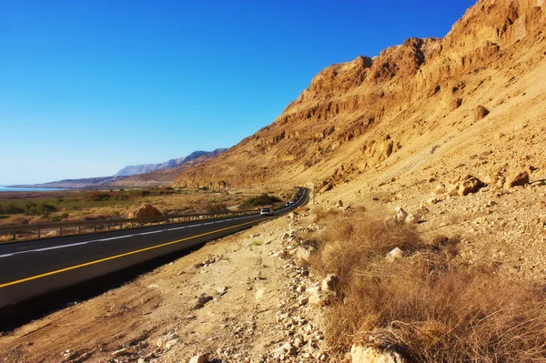 Desert road — Stock Photo, Image