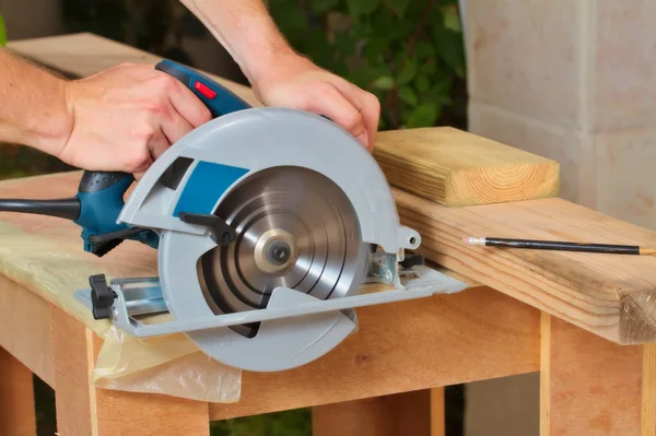 Circular power saw — Stock Photo, Image