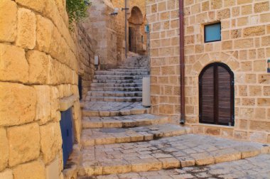 tel aviv, Yafa, eski bir şehir sokak
