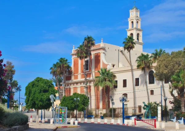 Tel aviv, Jaffy. Kostel svatého Petra — Stock fotografie