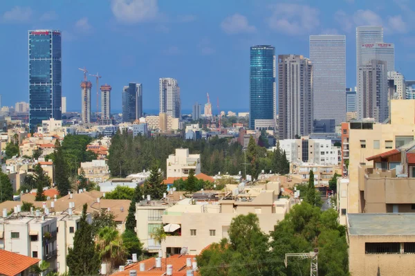 Panorama Tel Avivu Stock Obrázky
