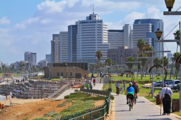 Tel Aviv coastline Stock Picture