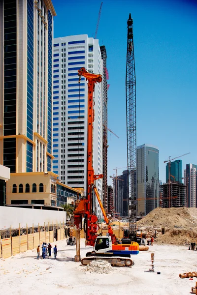 Doha, Qatar in preparation for the 2022 World Cup — Stock Photo, Image