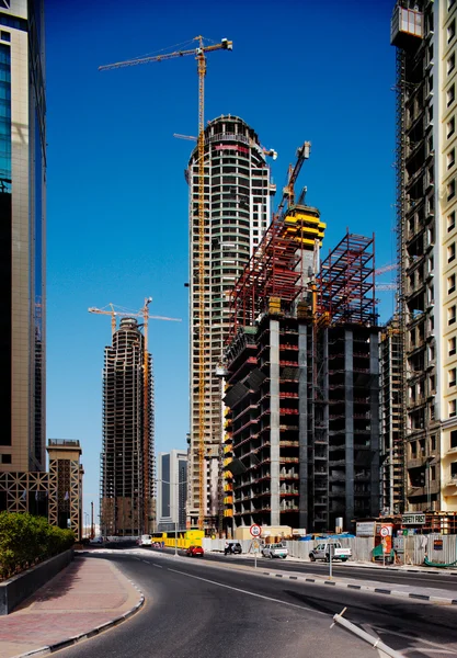 Doha, Qatar in preparation for the 2022 World Cup — Stock Photo, Image