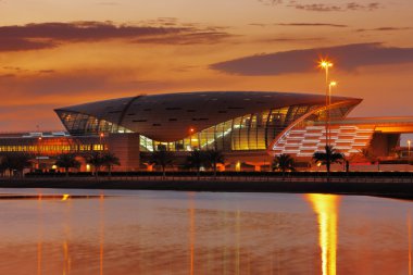 Bu bir tipik bir dubai metro istasyonunun profil