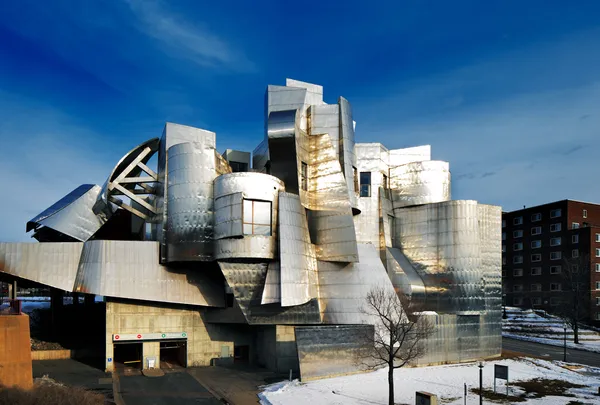 Weisman art museum, Uniwersytetu w Minnesocie w minneapolis, Stany Zjednoczone Ameryki — Zdjęcie stockowe