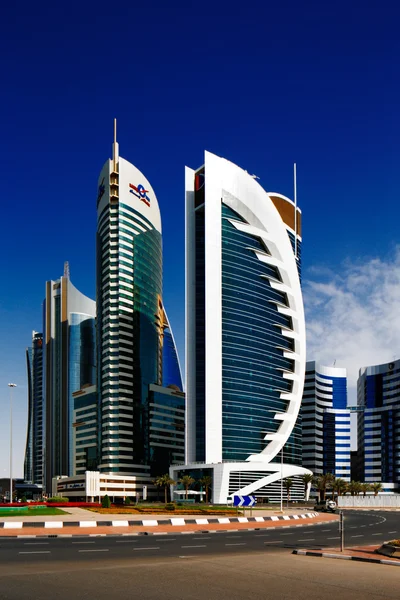 West bay is de nieuw ontwikkelde stedelijke centrum van doha, qatar — Stockfoto