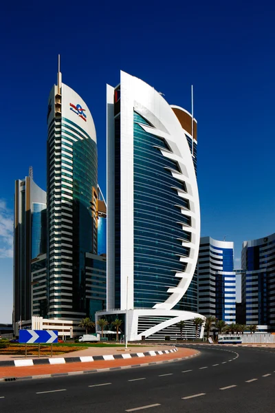 West Bay es el centro urbano recién desarrollado de Doha, Qatar — Foto de Stock