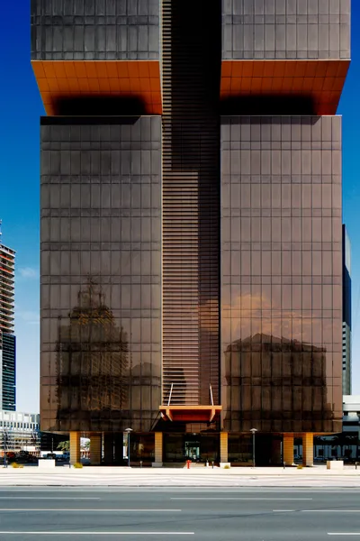 Der goldene Erkerturm, doha, qatar — Stockfoto