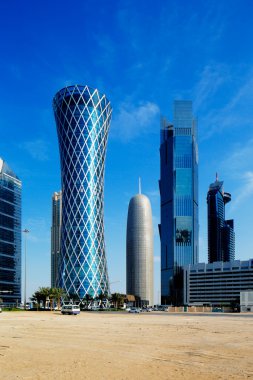 Hiperbolik kule west bay bölgesine Doha, Katar