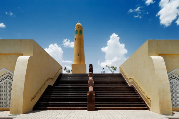 O xeque Muhammad Ibn Abdul Wahhab Mesquita Estadual do Qatar — Fotografia de Stock