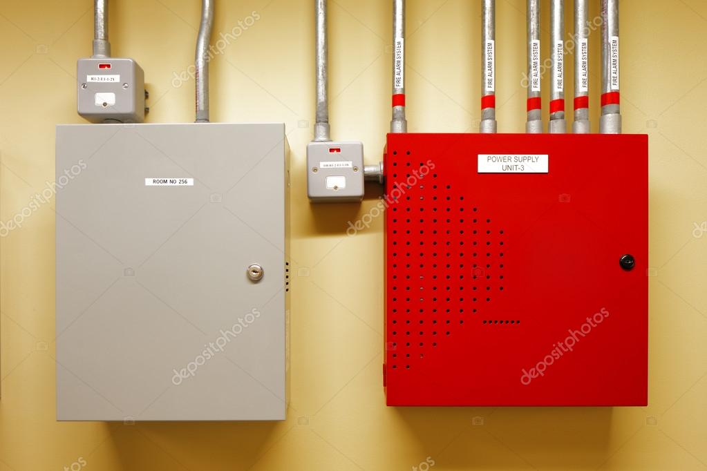 Electrical switch gear and circuit breakers — Stock Photo © Sophie