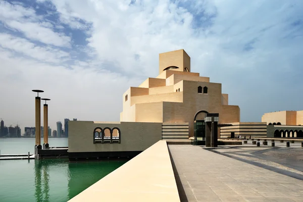 O Museu de Arte Islâmica no Qatar, Doha — Fotografia de Stock