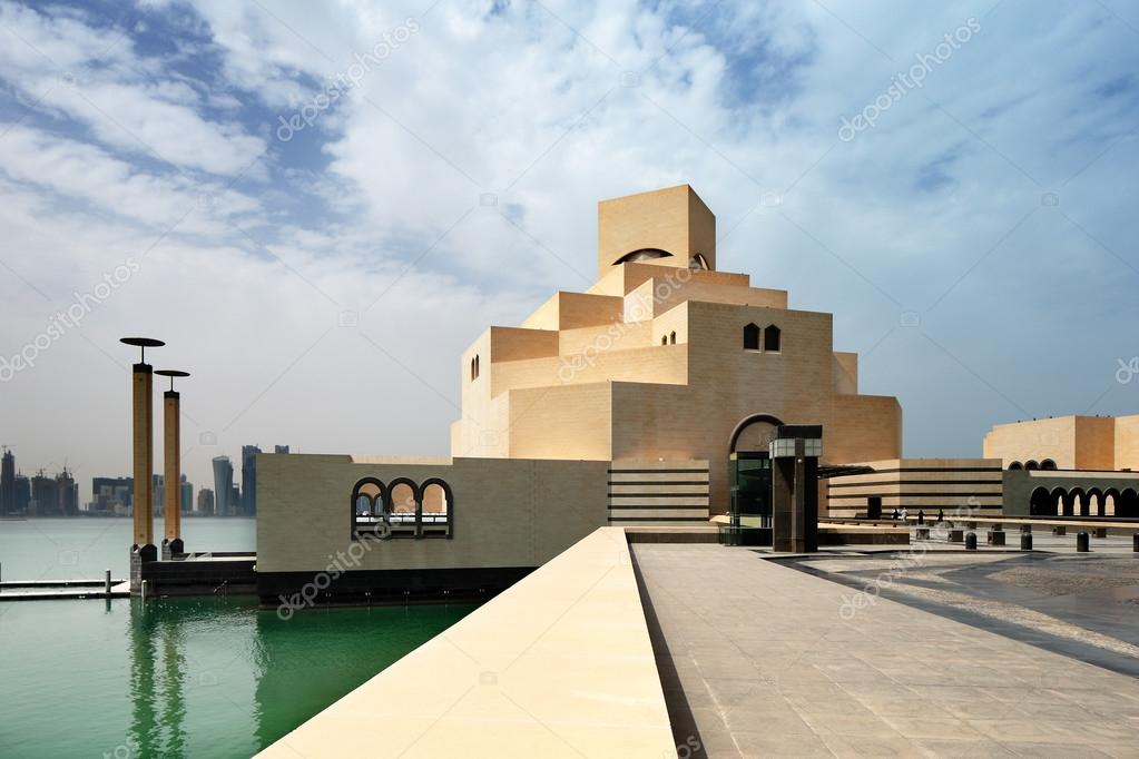 The Museum of Islamic Art in Qatar, Doha was designed by architect I. M. Pei. It was the first of its kind in Arab States of the Gulf and has a very large collection of Islamic art
