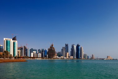 west bay, doha, Katar manzarası