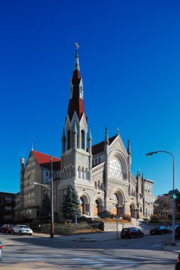 St. Francis Xavier Catholic Church in Philadelphia, USA clipart