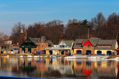 fairmount Barajı fishway ünlü philadelphias kayıkhane satırda