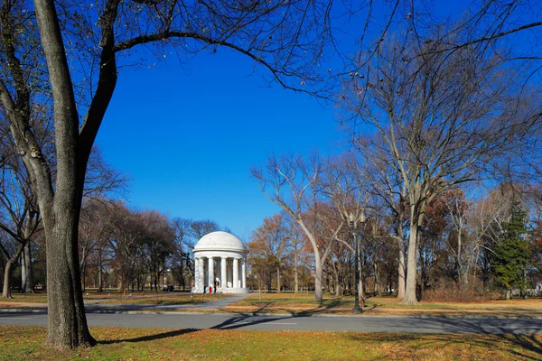 Wojny światowej district of columbia i pomnik w washington dc, Stany Zjednoczone Ameryki — Zdjęcie stockowe