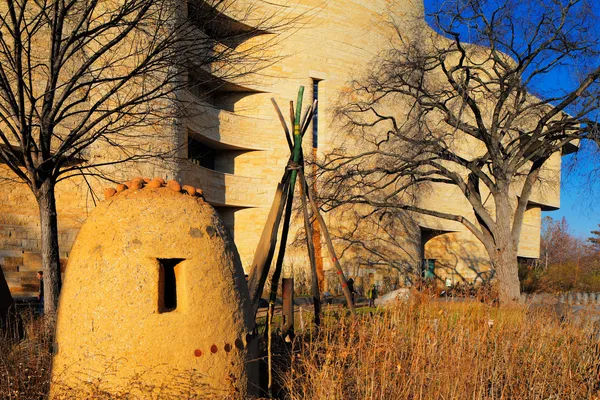 Narodowe Muzeum Indian amerykańskich w washington dc, Stany Zjednoczone Ameryki — Zdjęcie stockowe