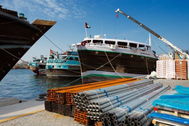 Deira Creek'in iran ve Arap Yarımadası arasında bir ticaret merkezidir