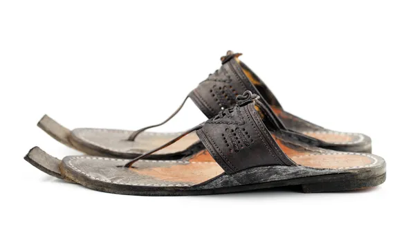 Tradycyjne sandały arabski — Zdjęcie stockowe