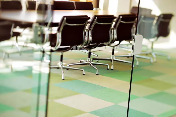 Contemporary boardroom is ready for the next board meeting — Stock Photo, Image