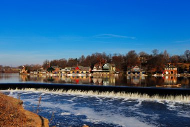 fairmount Barajı fishway ünlü philadelphia kayıkhane satırda