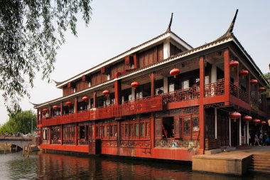 zhouzhuang Çin'de Doğu Venedik bilinir