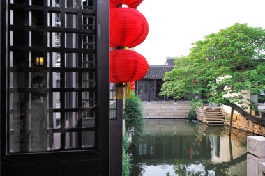 zhouzhuang Çin'de Doğu Venedik bilinir