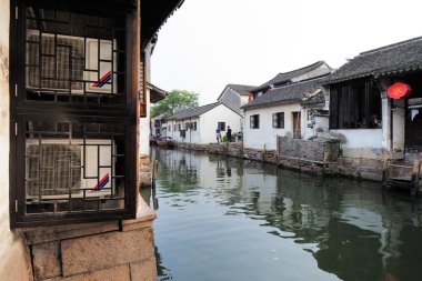 zhouzhuang Çin'de Doğu Venedik bilinir