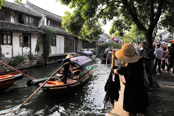 Zhouzhuang in China is known as the Venice of the East — Stock Photo, Image