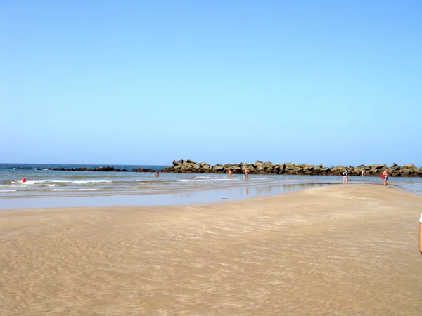 Het strand Stockfoto