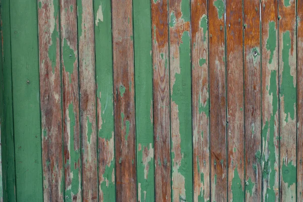 Decrepit green Old Wood Background — Stock Photo, Image