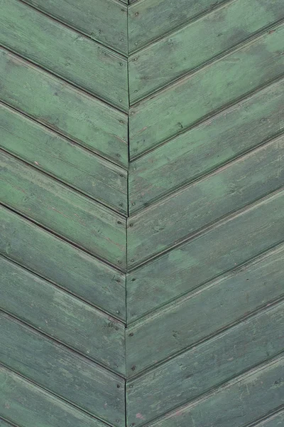 Decrepit green Old Wood Background — Stock Photo, Image