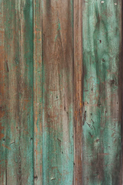 Altersschwachen grünen alten Holz Hintergrund — Stockfoto